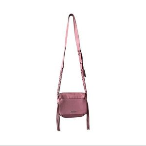 Rebecca Minkoff pink fringe shoulder bag